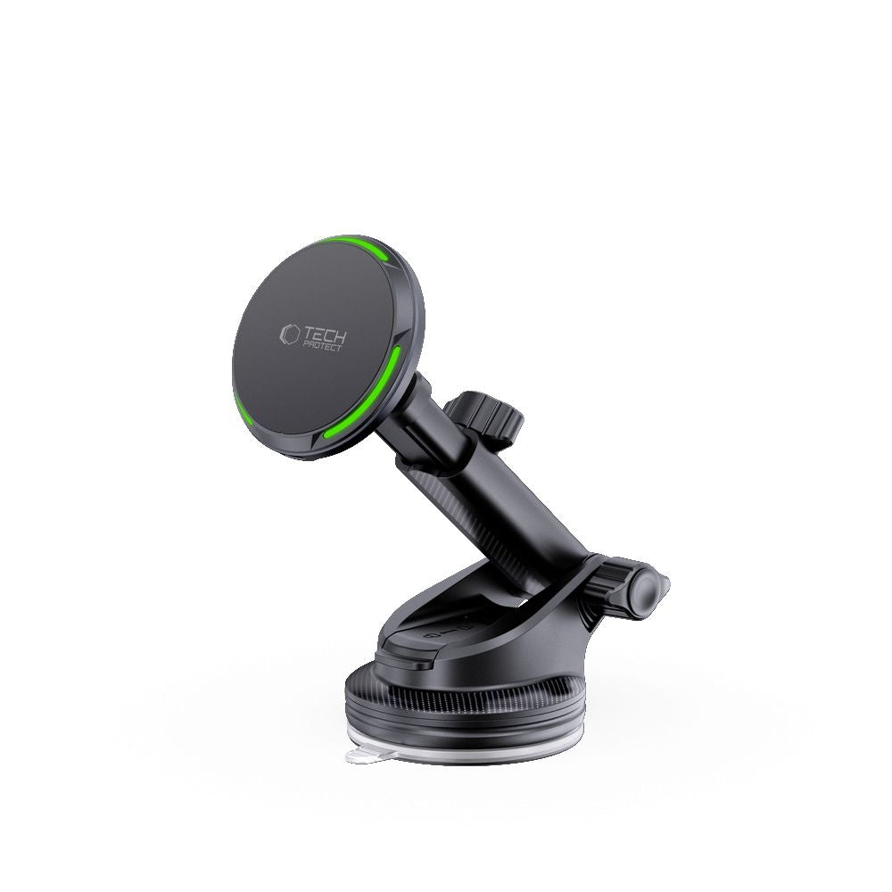 DRŽIAK TELEFÓNU DO AUTA S BEZDRÔTOVÝM NABÍJANÍM TECH-PROTECT MM15W-V6 QI2 MAGNETIC MAGSAFE DASHBOARD & VENT CAR MOUNT WIRELESS CHARGER 15W BLACK