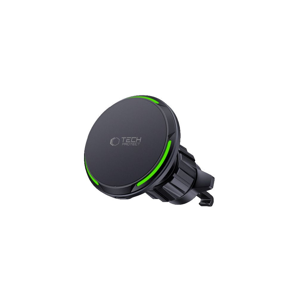 DRŽIAK TELEFÓNU DO AUTA S BEZDRÔTOVÝM NABÍJANÍM TECH-PROTECT MM15W-V6 QI2 MAGNETIC MAGSAFE DASHBOARD & VENT CAR MOUNT WIRELESS CHARGER 15W BLACK