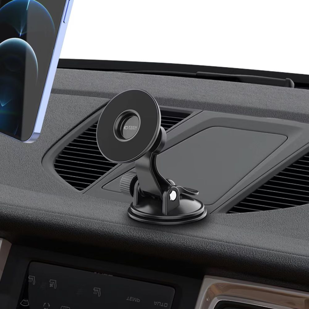 DRŽIAK / NABÍJAČKA DO AUTA TECH-PROTECT N50 MAGNETIC MAGSAFE DASHBOARD &amp; VENT CAR MOUNT BLACK