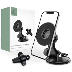 DRŽIAK / NABÍJAČKA DO AUTA TECH-PROTECT N50 MAGNETIC MAGSAFE DASHBOARD &amp; VENT CAR MOUNT BLACK