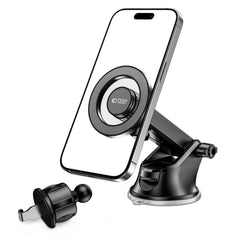 DRŽIAK DO AUTA  TECH-PROTECT N51 MAGNETIC MAGSAFE DASHBOARD & VENT CAR MOUNT BLACK