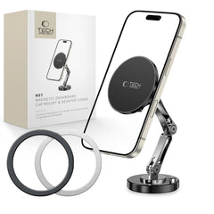 DRŽIAK TELEFÓNU DO AUTA TECH-PROTECT N57 MAGNETIC MAGSAFE DASHBOARD CAR MOUNT & DESKTOP PHONE STAND BLACK