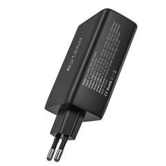 SIEŤOVÁ NABÍJAČKA NA MOBIL A TABLET  TECH-PROTECT NC100W-GAN 4-PORT NETWORK CHARGER PD100W/QC3.0 BLACK