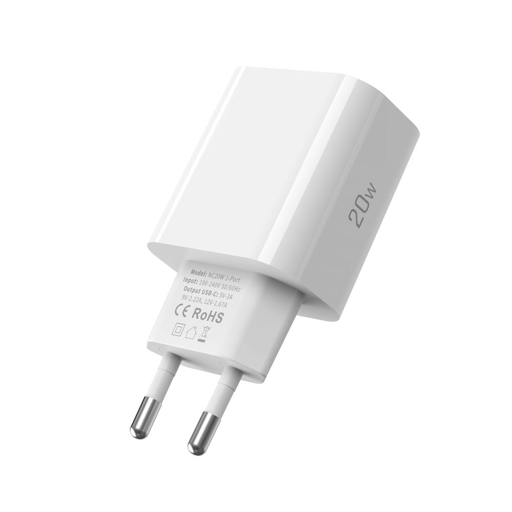 TECH-PROTECT NC20W 1-PORT NETWORK CHARGER PD20W WHITE