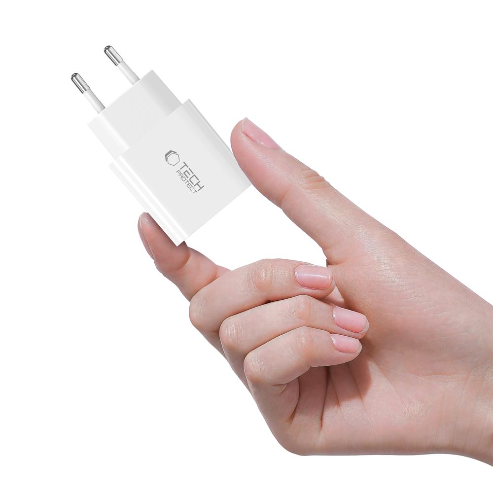 TECH-PROTECT NC20W 1-PORT NETWORK CHARGER PD20W WHITE