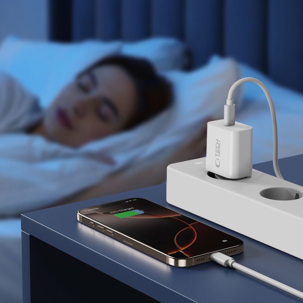 TECH-PROTECT NC20W 1-PORT NETWORK CHARGER PD20W WHITE