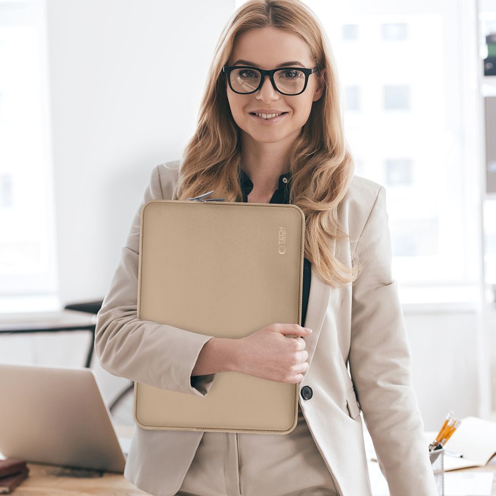TAŠKA NA MACBOOKTECH-PROTECT NEOSLIM LAPTOP 13-14 CAFFE LATTE