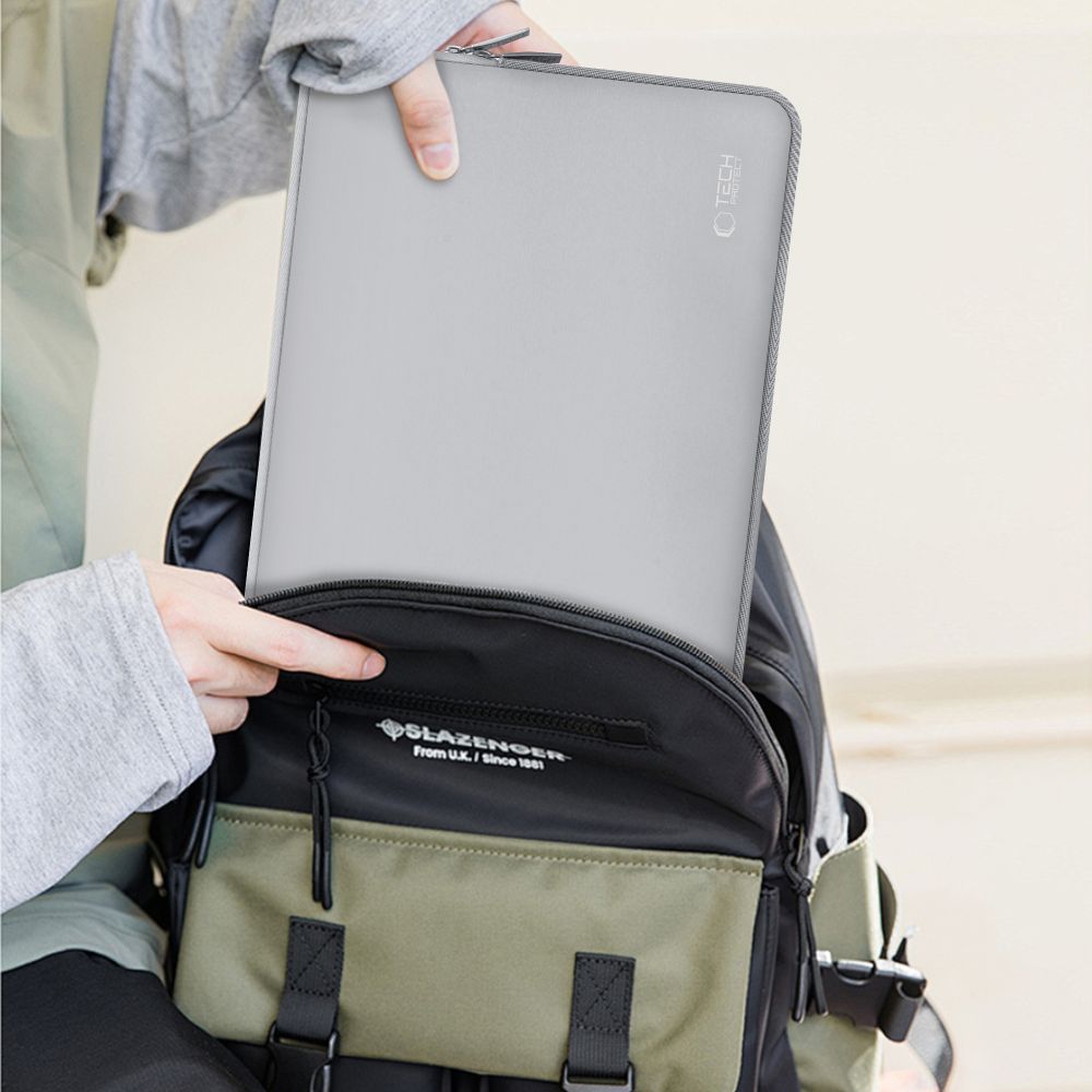 TAŠKA NA MACBOOKTECH-PROTECT NEOSLIM LAPTOP 13-14 CRAYON GREY