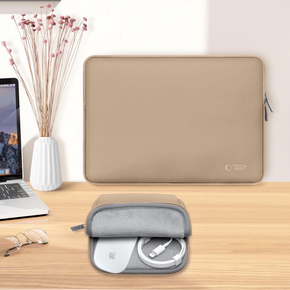 TAŠKA NA MACBOOK TECH-PROTECT NEOSLIM LAPTOP 15-16 CAFFE LATTE