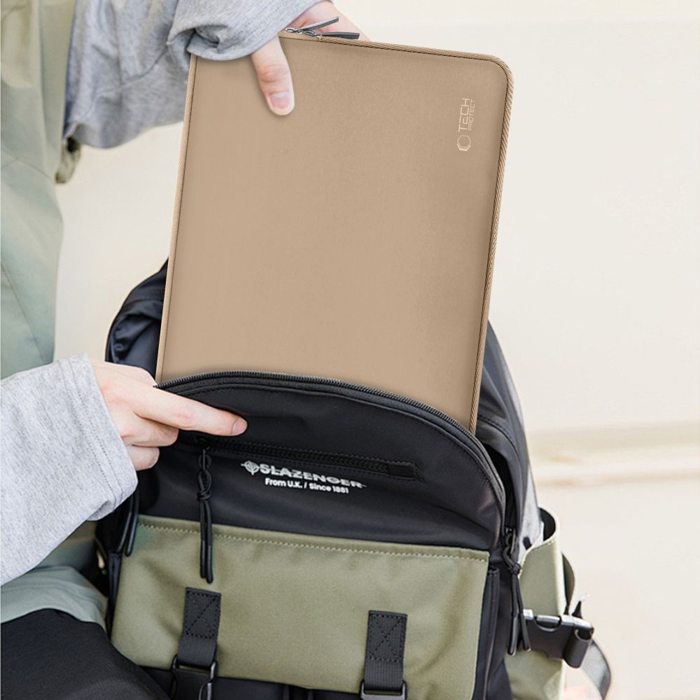 TAŠKA NA MACBOOK TECH-PROTECT NEOSLIM LAPTOP 15-16 CAFFE LATTE