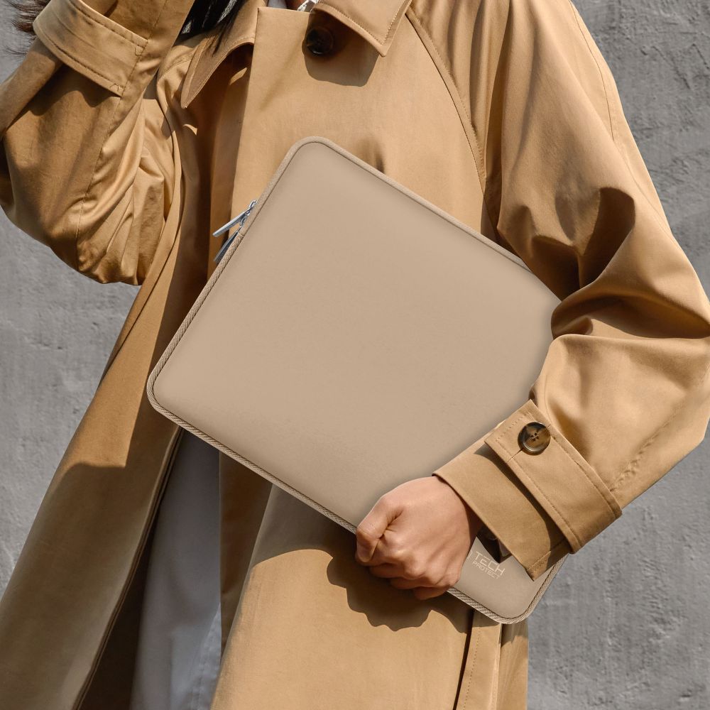 TAŠKA NA MACBOOK TECH-PROTECT NEOSLIM LAPTOP 15-16 CAFFE LATTE