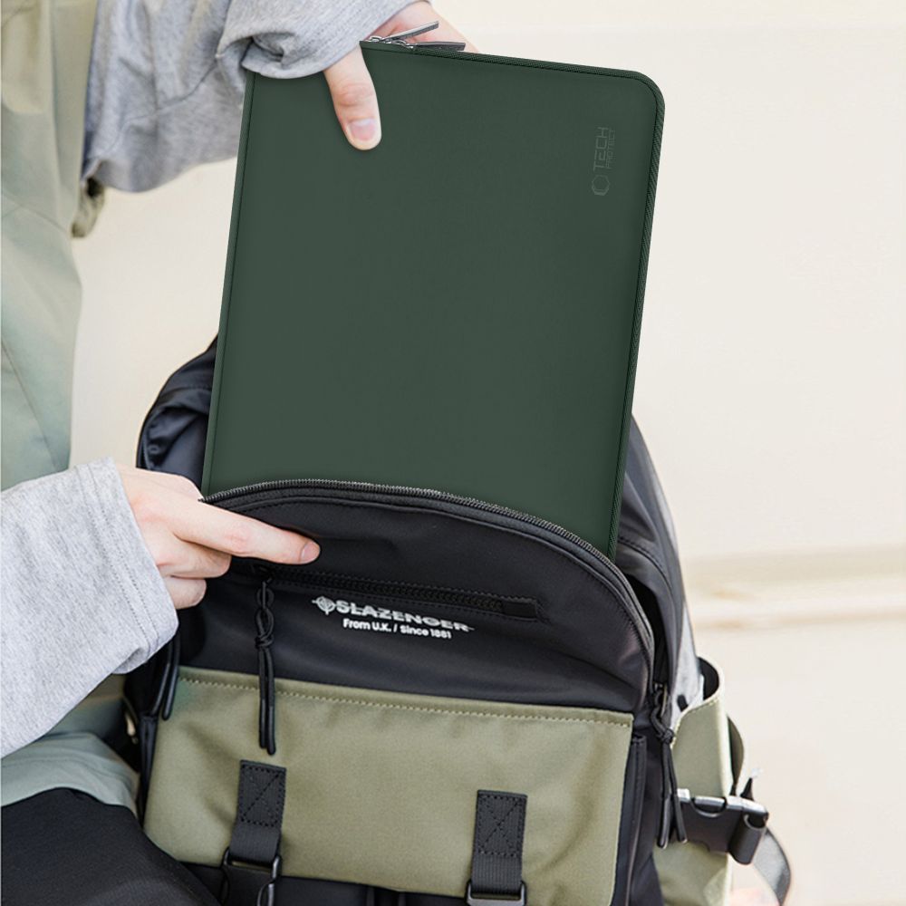 TAŠKA NA MACBOOK TECH-PROTECT NEOSLIM LAPTOP 15-16 MIDNIGHT GREEN