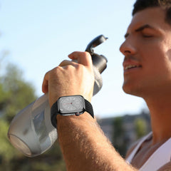 REMIENOK TECH-PROTECT NYLONMAG APPLE WATCH 6 / 7 / 8 / 9 / 10 / SE (40 / 41 / 42 MM) PERIWINKLE