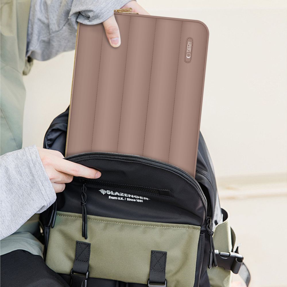 TAŠKA TECH-PROTECT PUFFY LAPTOP 13-14 WALNUT