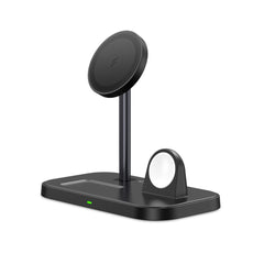 BEZDRÔTOVÁ NABÍJAČKA 3IN1 TECH-PROTECT QI15W-A22 MAGNETIC MAGSAFE WIRELESS CHARGER BLACK