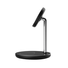 NABÍJACIA STANICA TECH-PROTECT QI15W-A39 2IN1 MAGNETIC MAGSAFE WIRELESS CHARGER BLACK