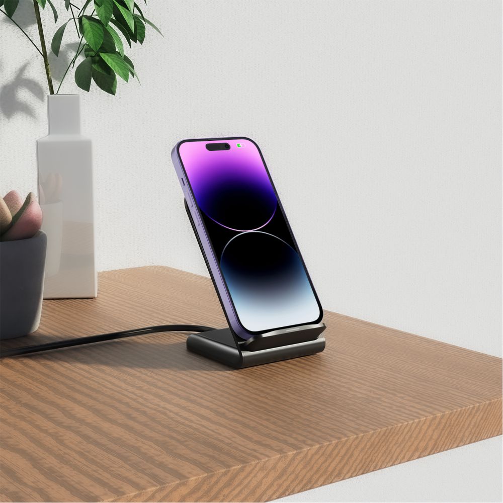 BEZDRÔTOVÁ NABÍJAČKA TECH-PROTECT QI15W-S2 WIRELESS CHARGER 15W BLACK