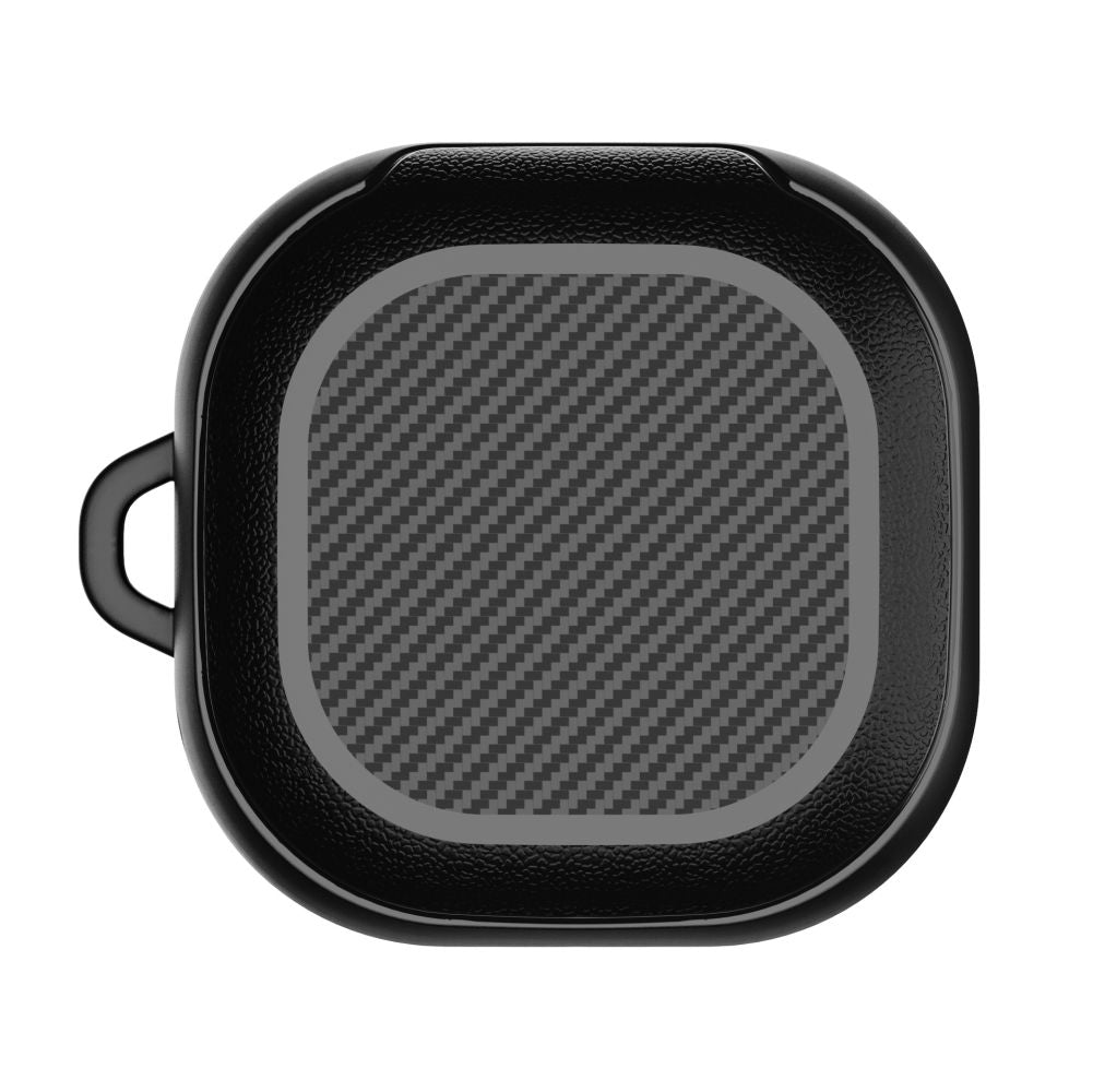 PUZDRO  TECH-PROTECT ROUGH CARBON SAMSUNG GALAXY BUDS FE / 2 PRO / 2 / LIVE / PRO BLACK