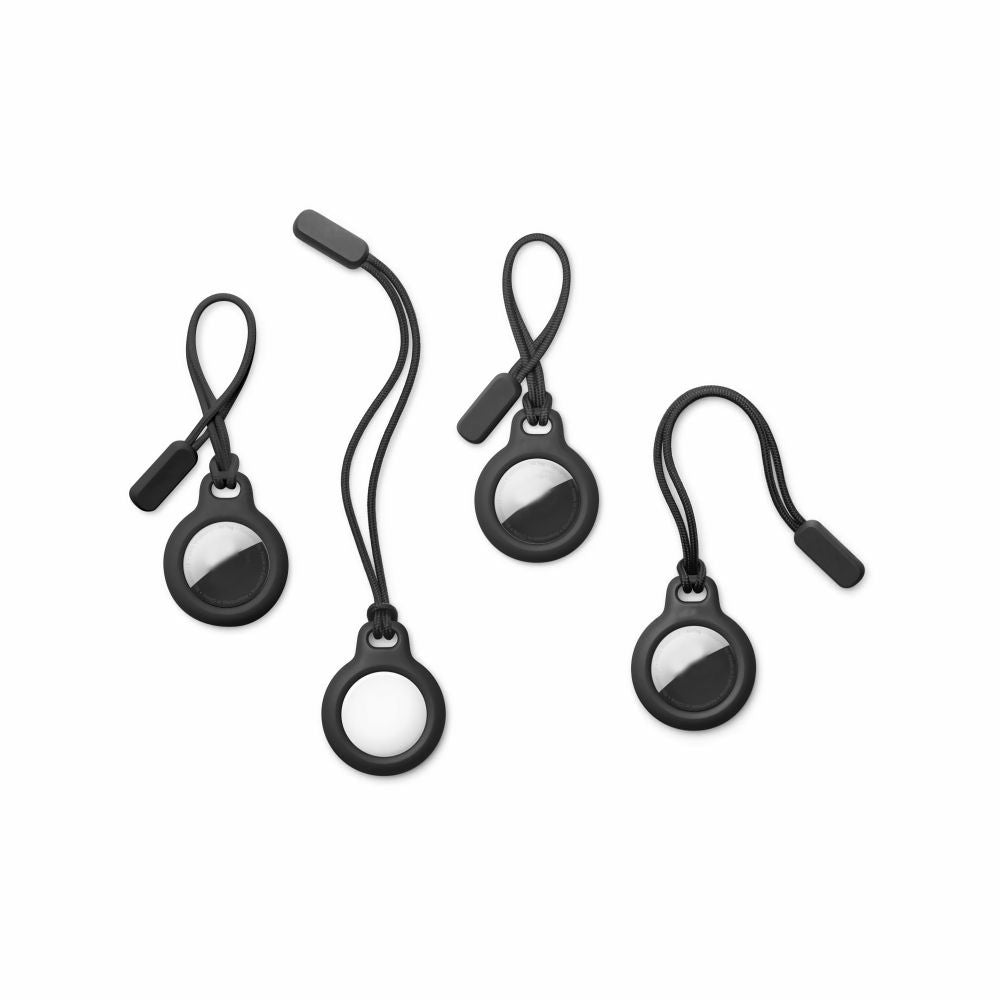 OBAL TECH-PROTECT ROUGH CHAIN 2-PACK APPLE AIRTAG BLACK