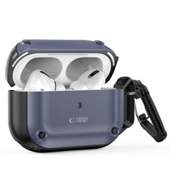 PUZDRO TECH-PROTECT ROUGH HOOK APPLE AIRPODS PRO 1 / 2 STEEL BLUE
