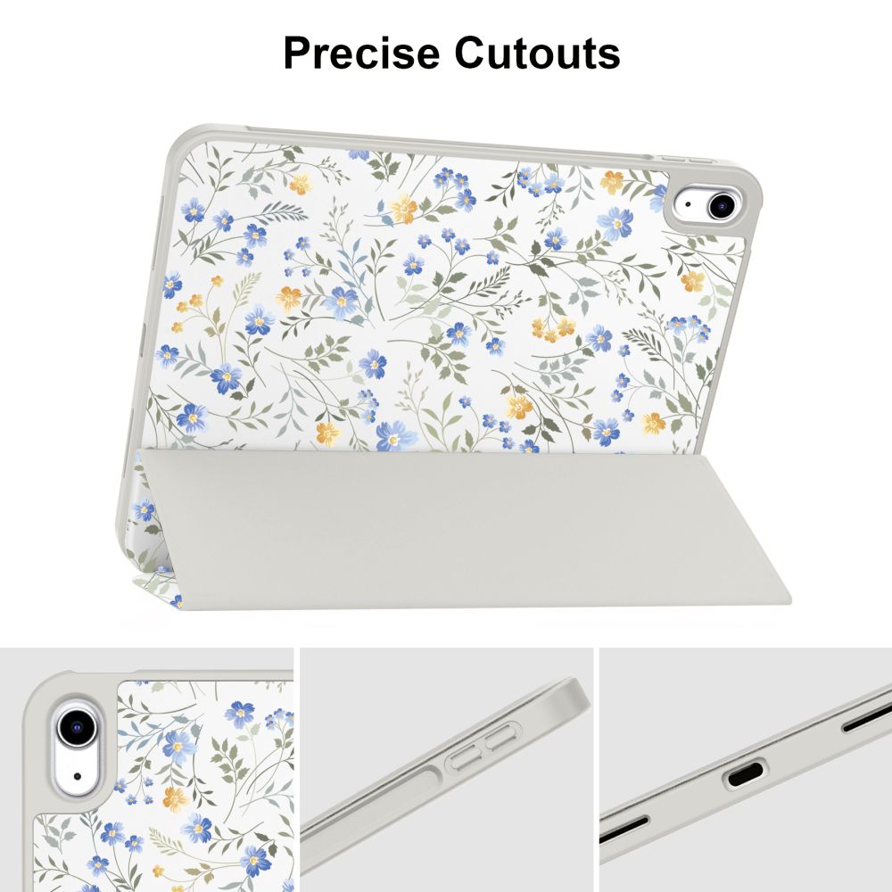 KRYT TECH-PROTECT SC PEN IPAD 10.9” 10 / 2022 / 11” 11 / 2025 SPRING FLOWERS
