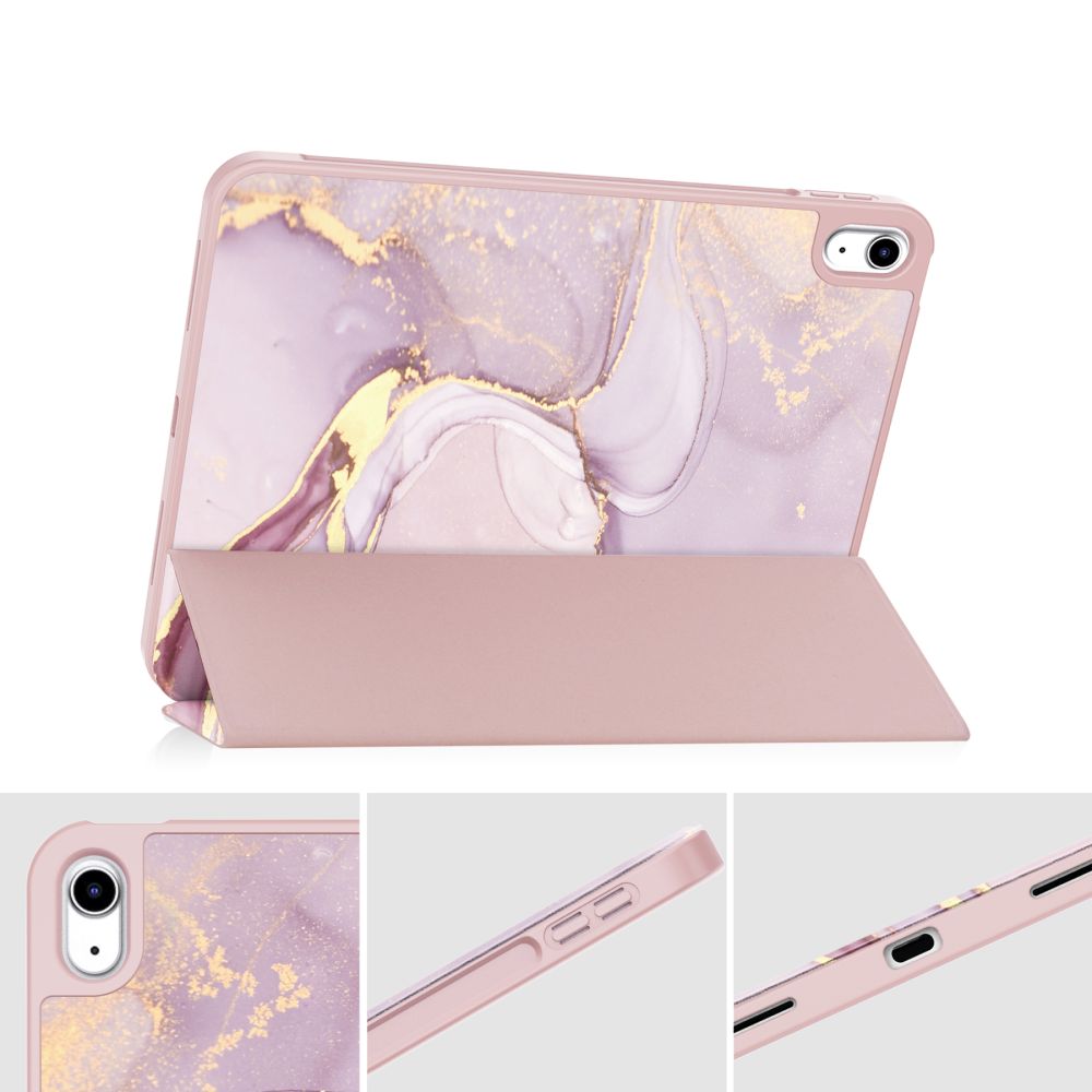 KRYT / OBAL PRE IPAD 10.9” 10 / 2022 / 11” 11 / 2025 TECH-PROTECT SC PEN MARBLE