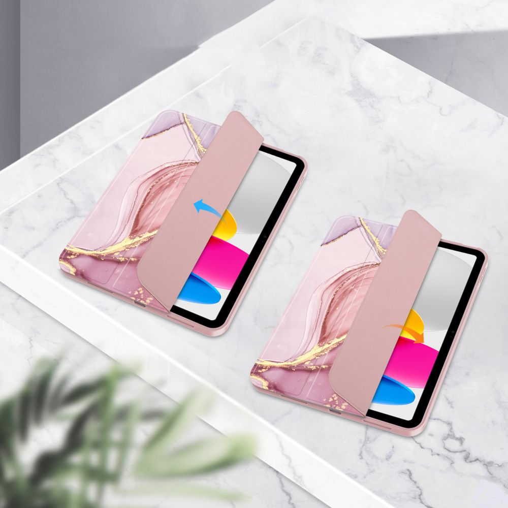 KRYT / OBAL PRE IPAD 10.9” 10 / 2022 / 11” 11 / 2025 TECH-PROTECT SC PEN MARBLE