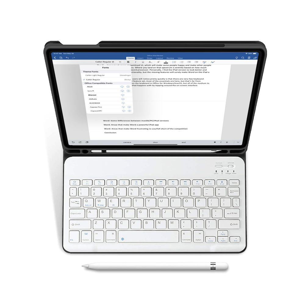 OBAL S KLÁVESNICOU PRE IPAD 10.2 7 / 8 / 9 / 2019-2021 TECH-PROTECT SC PEN BLACK
