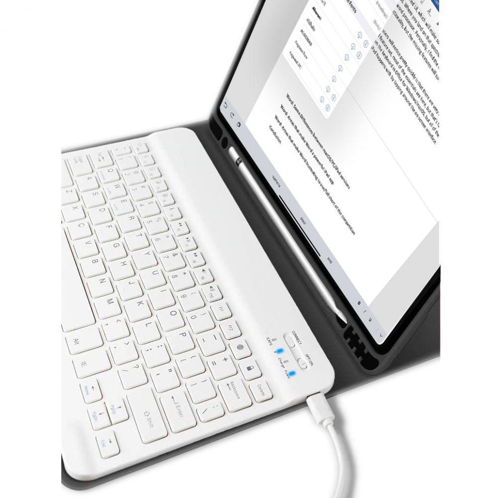 OBAL S KLÁVESNICOU PRE IPAD 10.2 7 / 8 / 9 / 2019-2021 TECH-PROTECT SC PEN BLACK