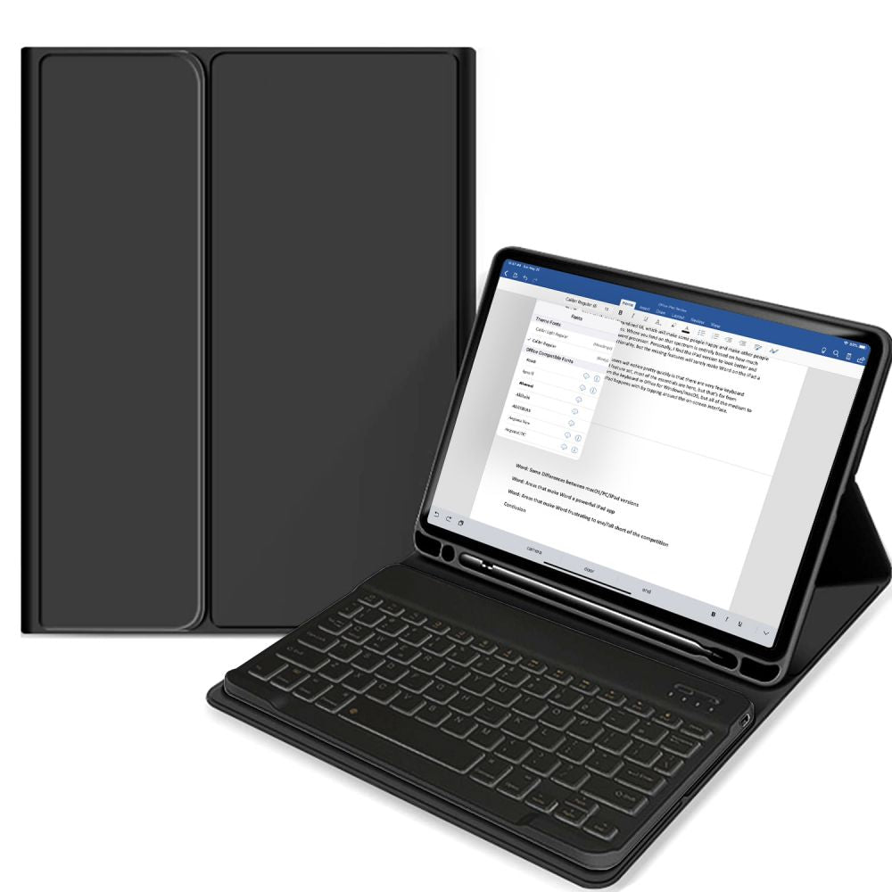 OBAL S KLÁVESNICOU PRE IPAD 10.2 7 / 8 / 9 / 2019-2021 TECH-PROTECT SC PEN BLACK