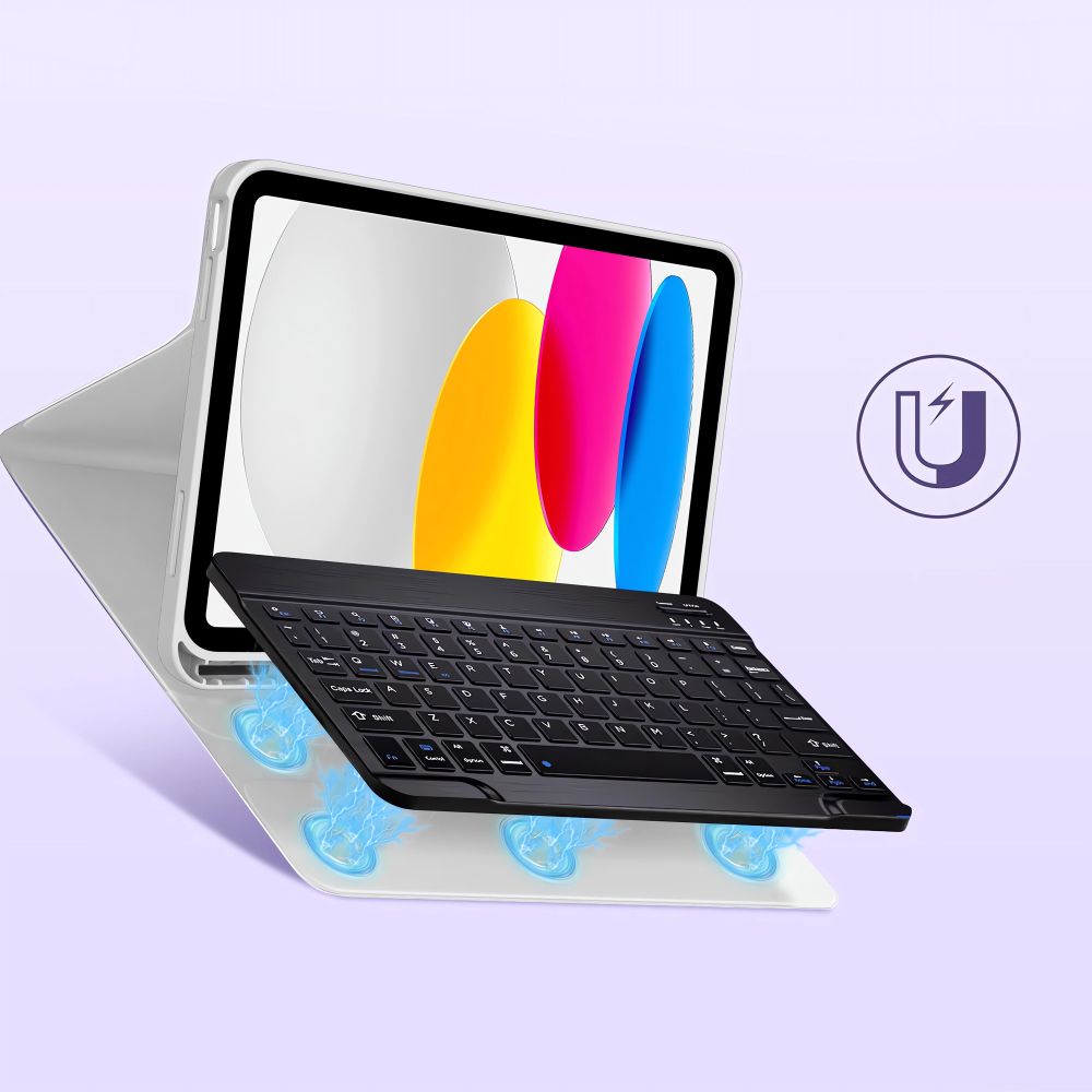 TECH-PROTECT SC PEN + KEYBOARD IPAD 10.9” 10 / 2022 / 11” 11 / 2025 GREY