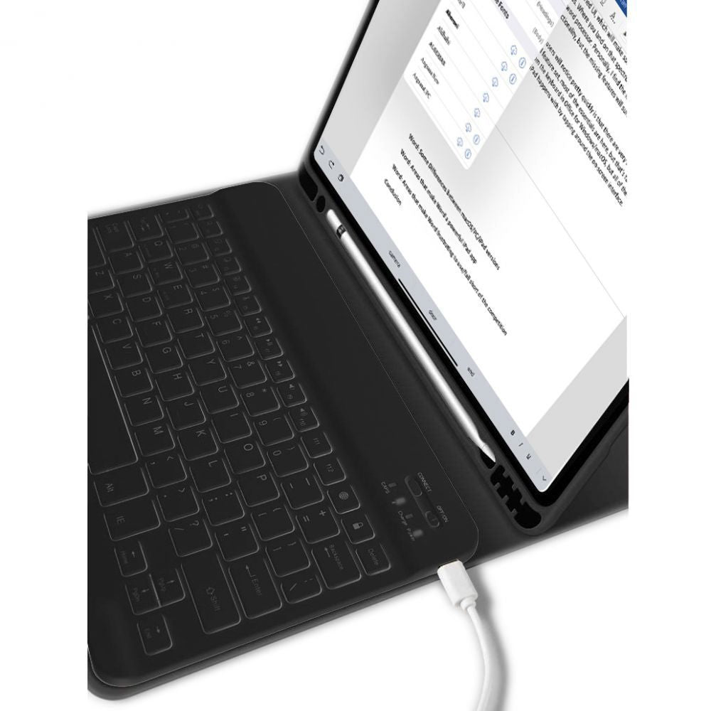 OBAL S KLÁVESNICOU PRE IPAD 10.9” 10 / 2022 / 11” 11 / 2025 TECH-PROTECT SC PEN BLACK