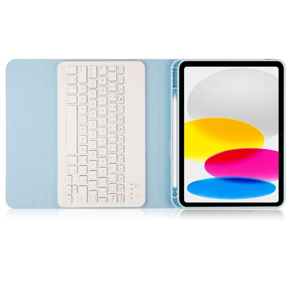 OBAL S KLÁVESNICOU PRE IPAD 10.9” 10 / 2022 / 11” 11 / 2025 TECH-PROTECT SC PEN SKY BLUE
