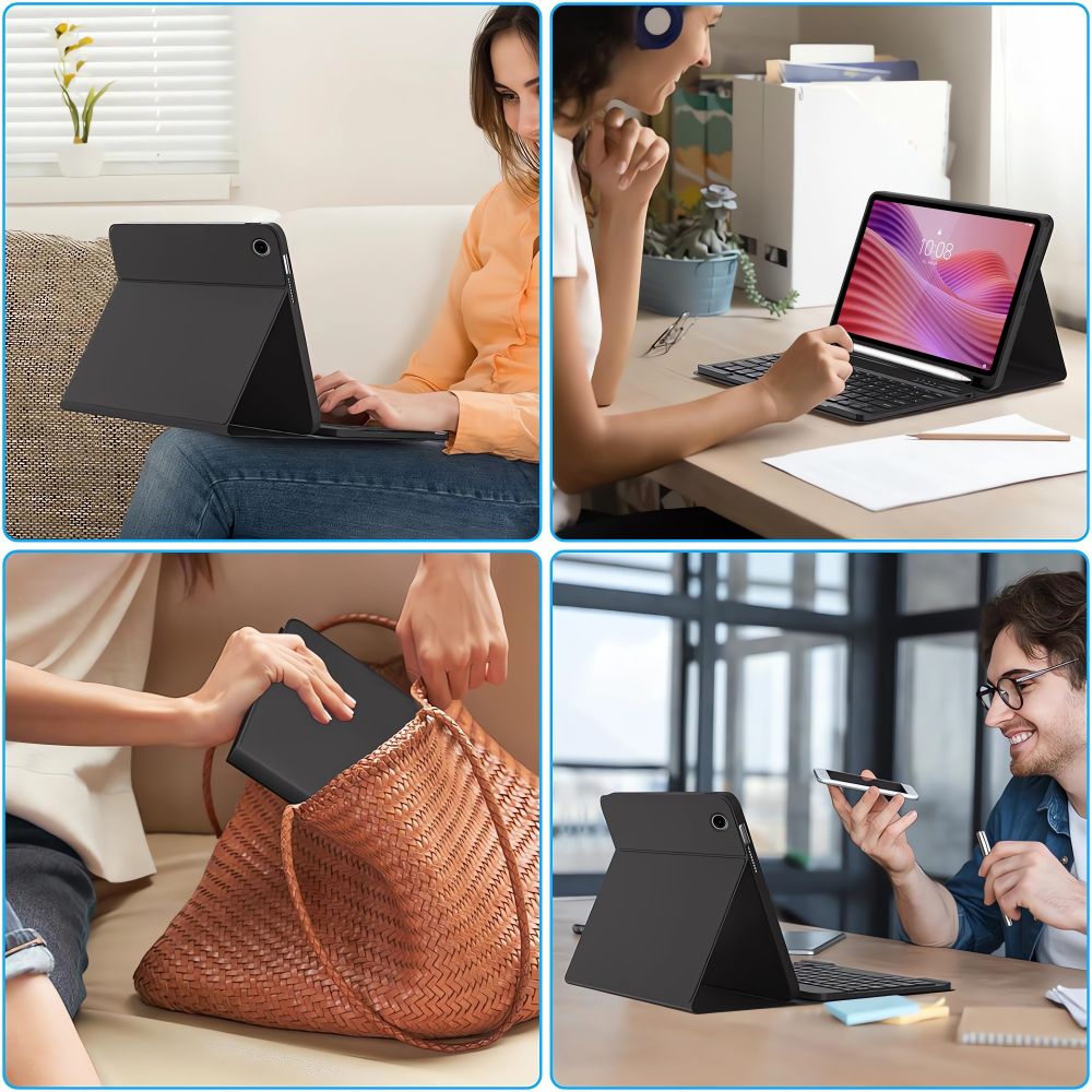 KRYT TECH-PROTECT SC PEN + KEYBOARD LENOVO TAB 10.1 TB-311 BLACK