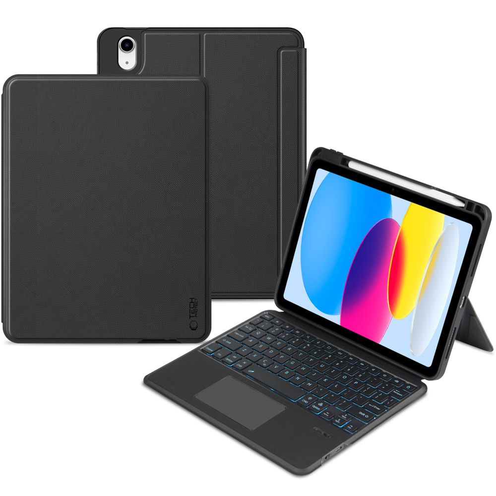 OBAL S KLÁVESNICOU PRE IPAD 10.9” 10 / 2022 / 11” 11 / 2025 TECH-PROTECT SCMAG PEN BLACK