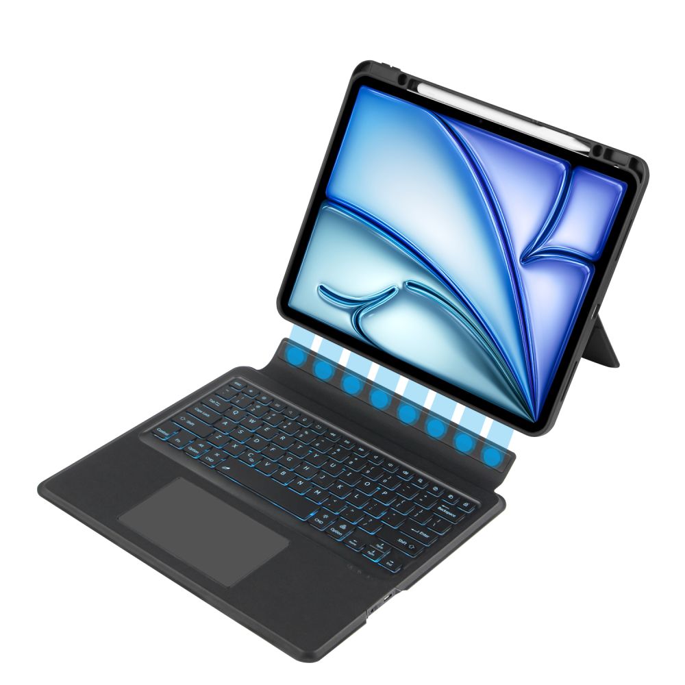 OBAL S KLÁVESNICOU PRE IPAD AIR 13 2024 TECH-PROTECT SCMAG PEN BLACK