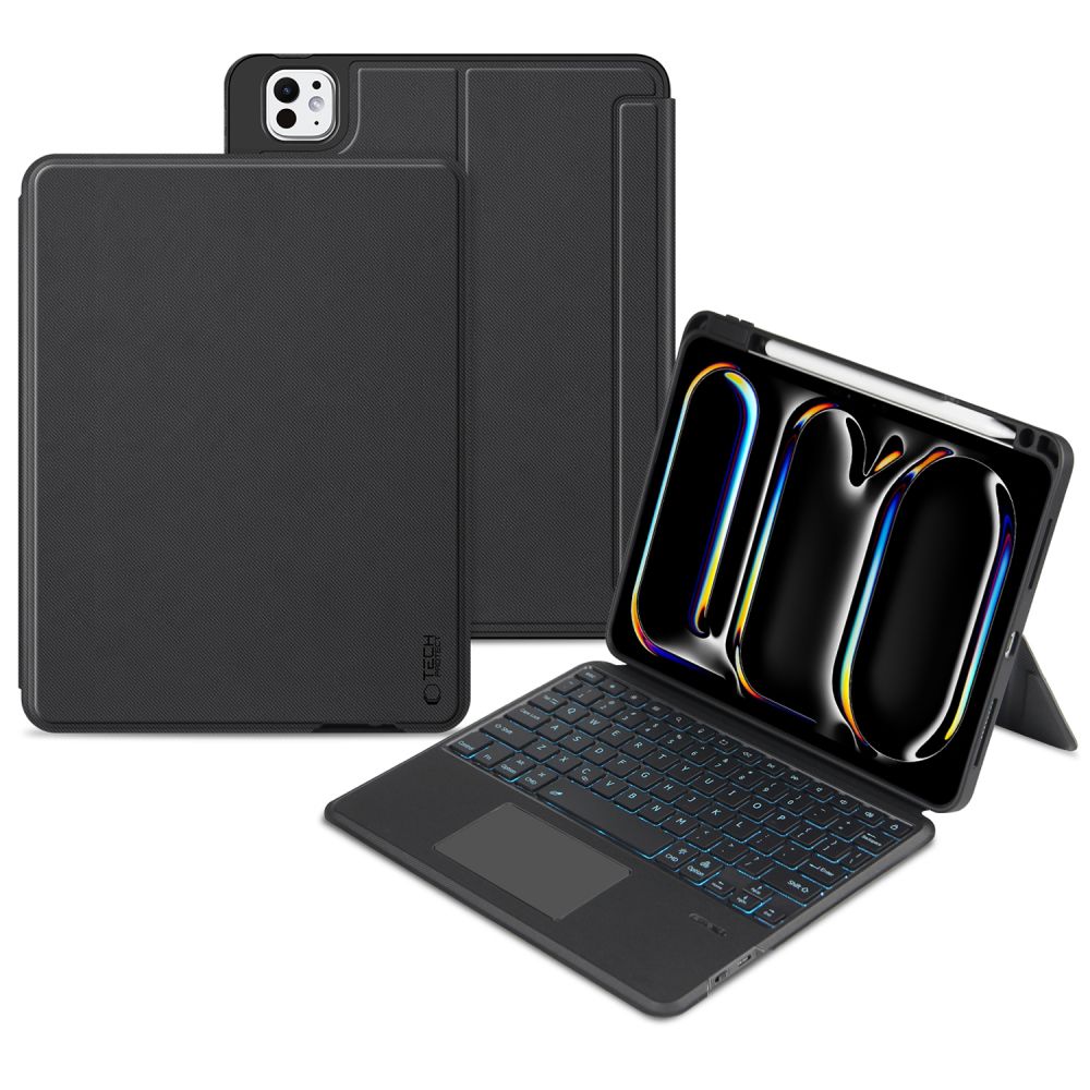 OBAL S KLÁVESNICOU PRE IPAD PRO 11 5 / 2024 TECH-PROTECT SCMAG PEN BLACK