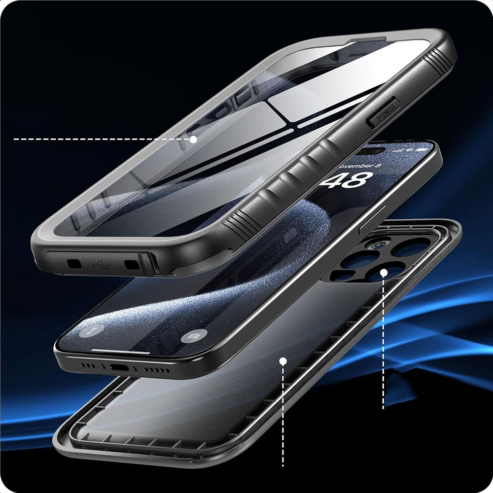 KRYT TECH-PROTECT SHELLBOX IP68 GALAXY S24 ULTRA BLACK