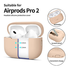 PUZDRO TECH-PROTECT SILICONE APPLE AIRPODS PRO 1 / 2 CAFFE LATTE