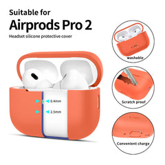 PUZDRO TECH-PROTECT SILICONE APPLE AIRPODS PRO 1 / 2 NEON ORANGE