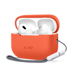 PUZDRO TECH-PROTECT SILICONE APPLE AIRPODS PRO 1 / 2 NEON ORANGE