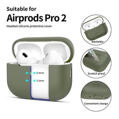 PUZDRO TECH-PROTECT SILICONE APPLE AIRPODS PRO 1 / 2 OLIVE GREEN