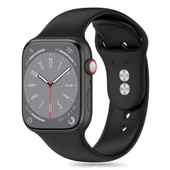 REMIENOK DOOP SILICONE APPLE WATCH 6 / 7 / 8 / 9 / 10 / SE / ULTRA 1 / 2 (44 / 45 / 46 / 49 MM) BLACK