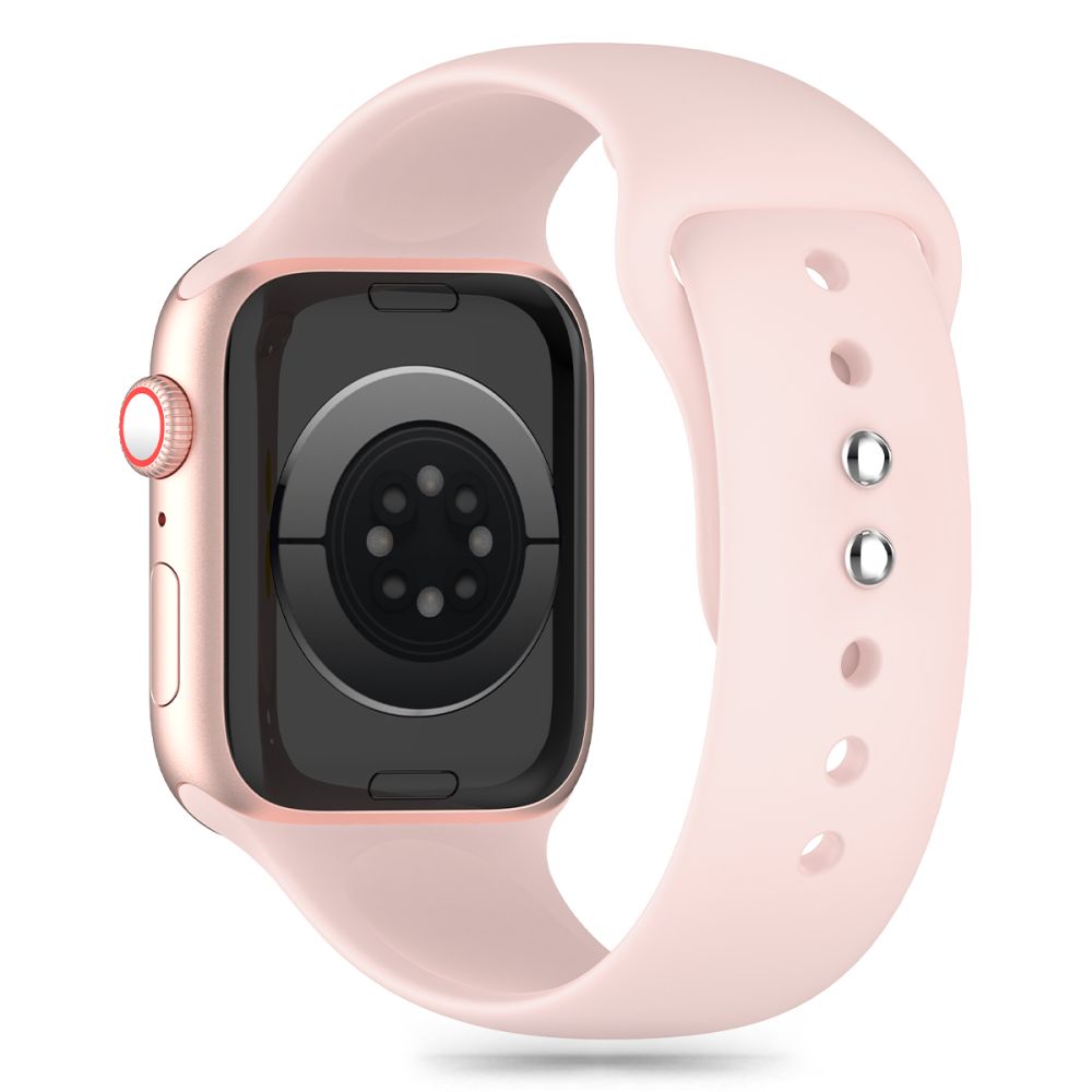 REMIENOK DOOP SILICONE APPLE WATCH 6 / 7 / 8 / 9 / 10 / SE / ULTRA 1 / 2 (44 / 45 / 46 / 49 MM) LIGHT PINK