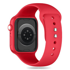 REMIENOK DOOP SILICONE APPLE WATCH 6 / 7 / 8 / 9 / 10 / SE / ULTRA 1 / 2 (44 / 45 / 46 / 49 MM) RED