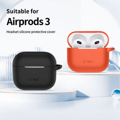 KRYT TECH-PROTECT SILICONE HOOK APPLE AIRPODS 3 CRAYON GREY