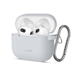 KRYT TECH-PROTECT SILICONE HOOK APPLE AIRPODS 3 CRAYON GREY