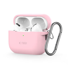PUZDRO TECH-PROTECT SILICONE HOOK APPLE AIRPODS PRO 1 / 2 DUSTY PINK