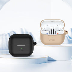 PUZDRO NA  SAMSUNG GALAXY BUDS 3 / 3 PRO TECH-PROTECT SILICONE HOOK CAFE LATTE