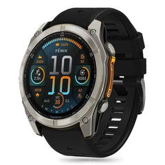 REMIENOK TECH-PROTECT SILICONE LINE GARMIN FENIX 5X / 5X PLUS / 6X / 6X PRO / 7X / 8 (51 MM) BLACK